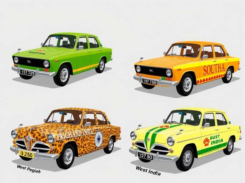 Chandigarh Cheetahs Regional Localization Chandigarh Cheetahs regional variants showing Punjab, South India, and West India themed cars